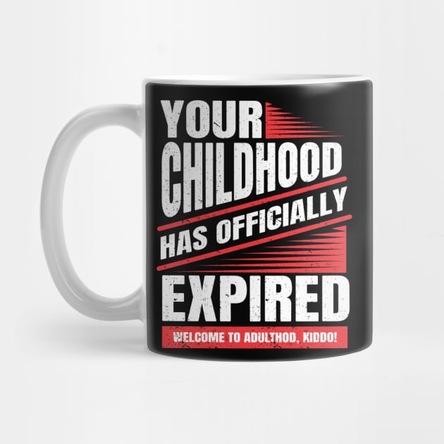 Welcome to Adulthood 18 Birthday 18th Birthday by IngeniousMerch